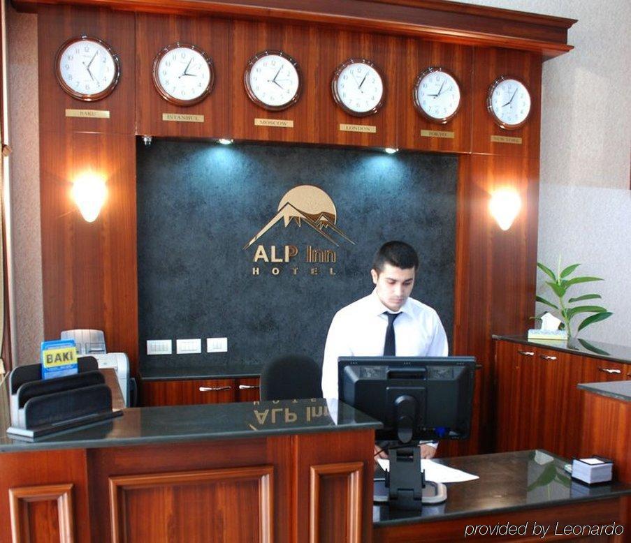Alp Inn Hotel Bakú Interior foto