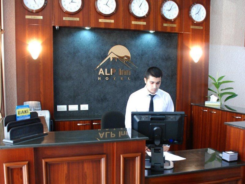 Alp Inn Hotel Bakú Exterior foto